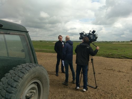BB in Oostvaardersplassen RTL nieuws - 25April2018